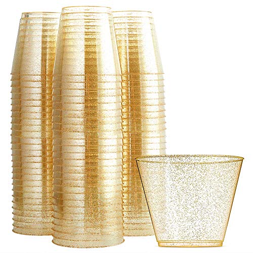 200 Count Disposable 9oz Plastic Party Cups