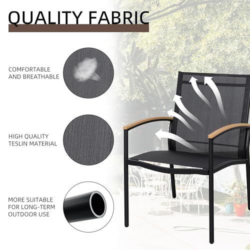 3-Piece Shintenchi Patio Bistro Set for Outdoors