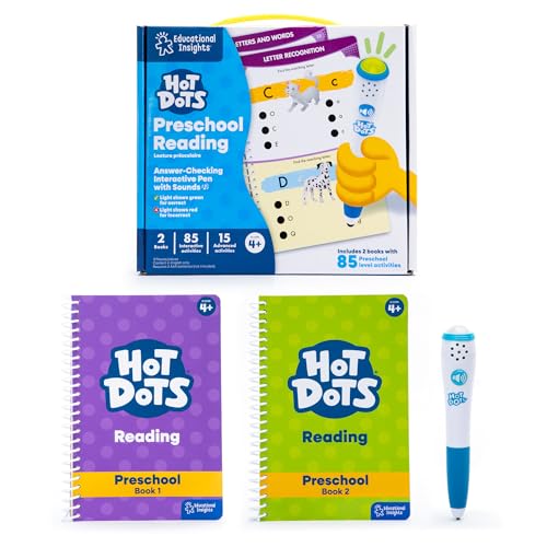 Educational Insights Hot Dots Preschool Reading Set