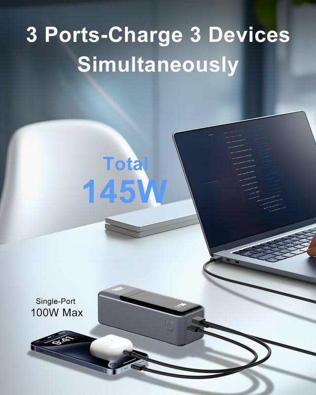 27000mAh Portable Laptop Power Bank Charger