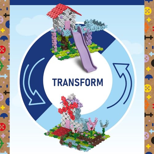 255-Piece Connect 2-in-1 Construction Bricks Set