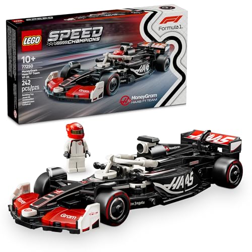 LEGO Speed Champions MoneyGram Haas F1 Race Car Building Set