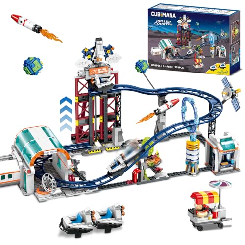 926 Piece Space Roller Coaster Building Set
