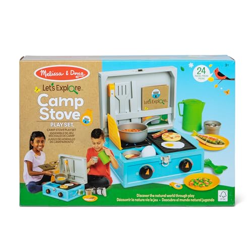 Melissa & Doug Camp Stove Play Set - 24 Pieces