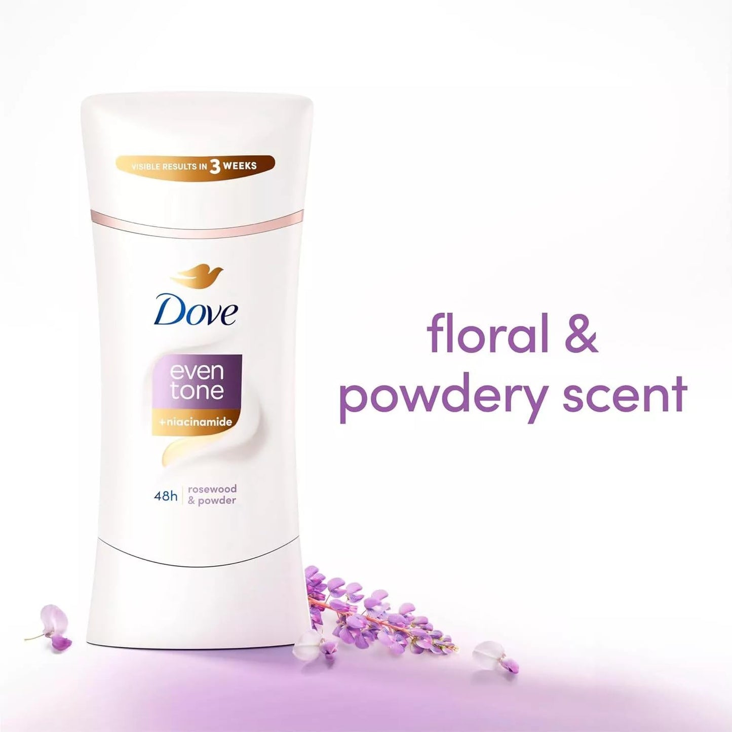 Dove Even Tone Antiperspirant Deodorant 3 Count