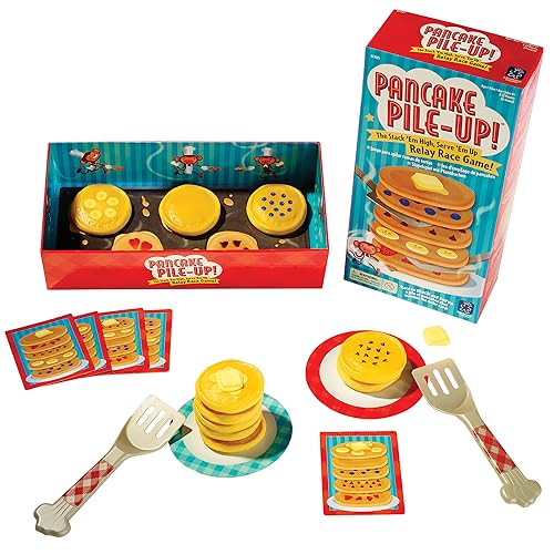 Educational Insights Pancake Pile-Up Preschool Board Game