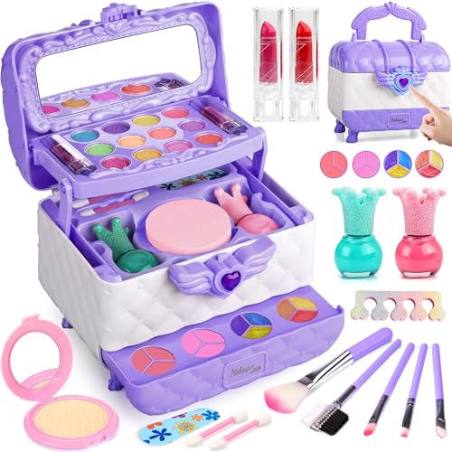 40 Piece Kids Washable Makeup Toy Set