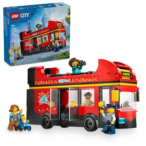 LEGO City Double-Decker Sightseeing Bus Toy Set