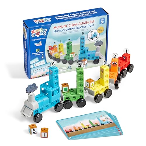 Numberblocks Express Train MathLink Cubes Activity Set