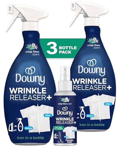 2 Pack Downy Wrinkle Releaser Spray Fabric Refresher