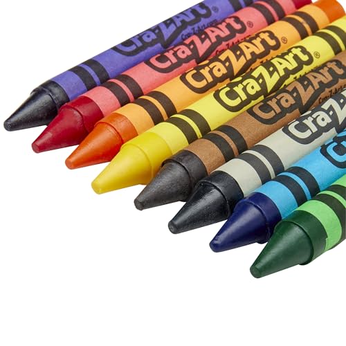 Cra-Z-Art Jumbo Crayons, 8 Assorted Colors
