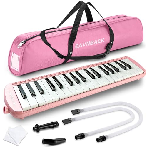 37 Key Melodica Keyboard with Tubes and Bag