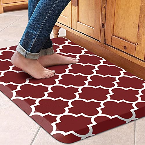 WISELIFE Anti-Fatigue Non-Slip Kitchen Floor Mat