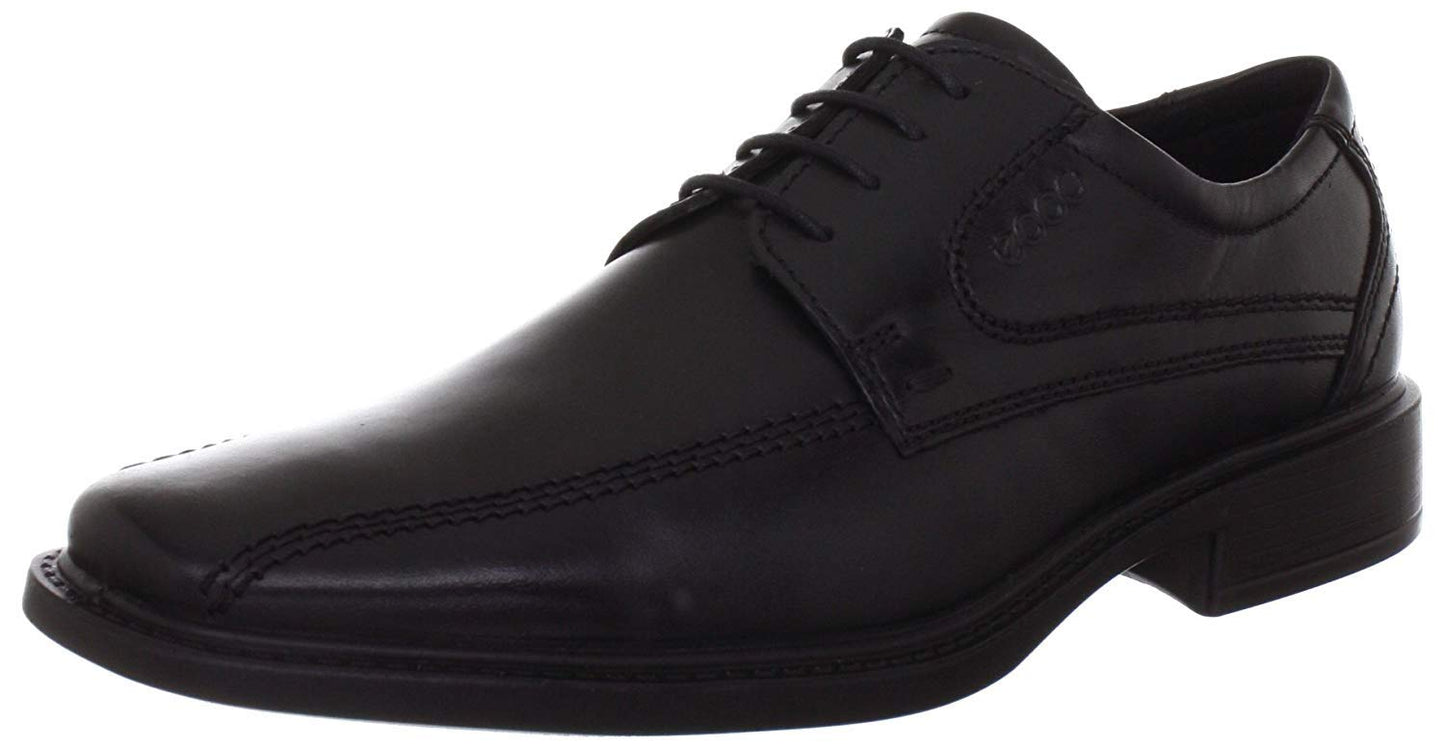 ECCO Men's New Jersey Tie Oxford,Black,44 EU (US Men's 10-10.5 M)
