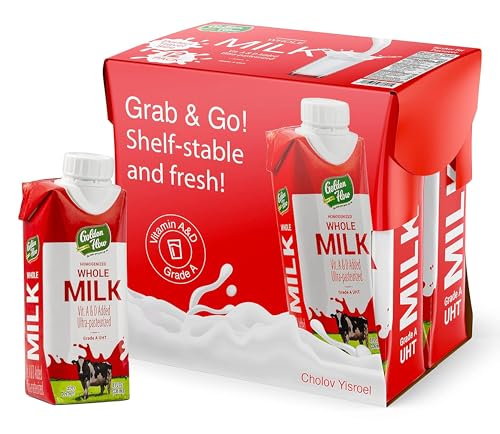 6 Pack Shelf Stable Whole Milk UHT Boxes