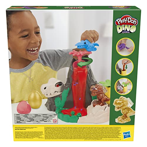 Play-Doh Dino Crew Volcano Playset with Slime
