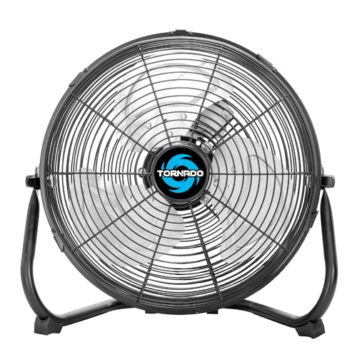 12 Inch Industrial High Velocity Metal Floor Fan