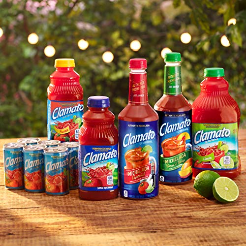 Clamato Original Tomato Cocktail Mixer, 1L Pack of 6