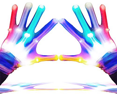 LED Light Up Gloves for Kids