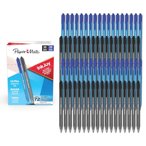 72 Count Paper Mate InkJoy Medium Ballpoint Pens