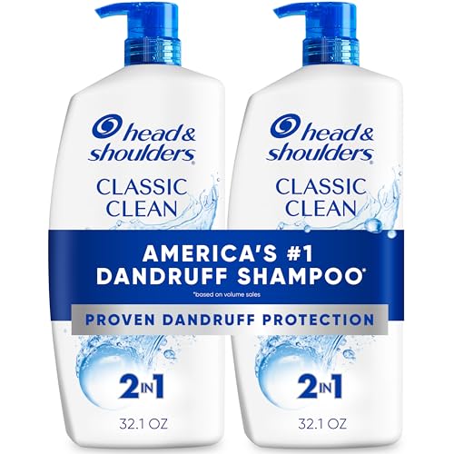 2 Pack Head & Shoulders Classic Clean 2-in-1 Shampoo