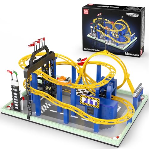 1707 Piece Motorized Roller Coaster Building Set