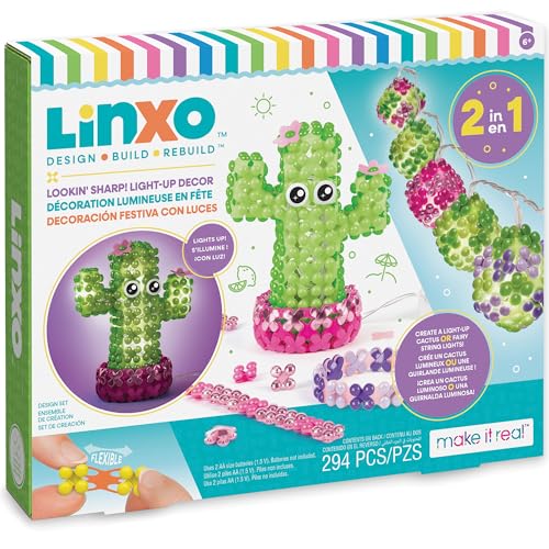 294 Piece Light-Up Cactus or Fairy String Craft Kit