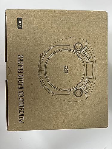 Gueray Portable CD Player Boombox with Bluetooth