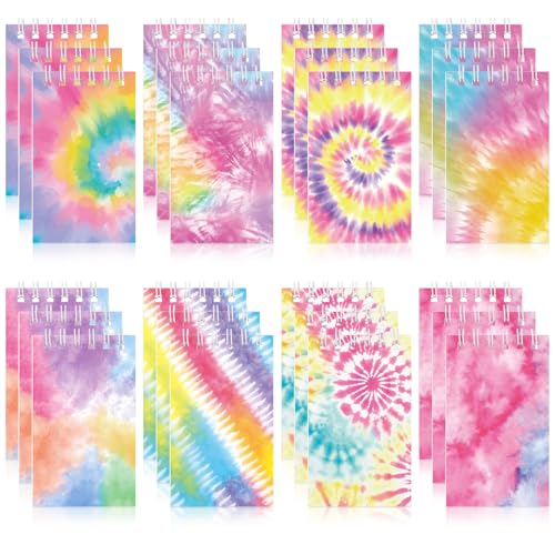 24 Pack Mini Spiral Pocket Notebooks