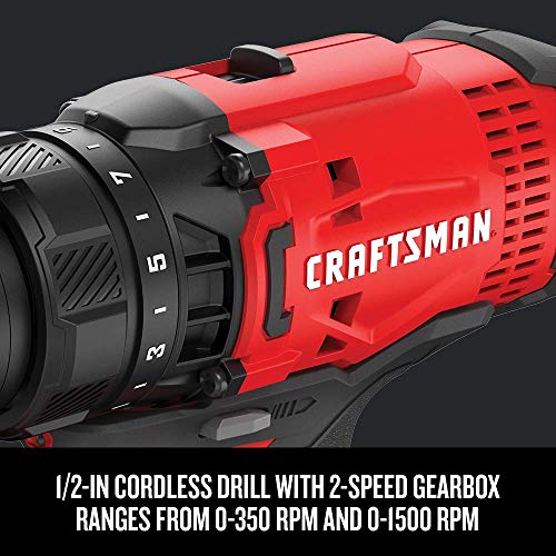Craftsman Cordless Drill and Impact Driver Combo