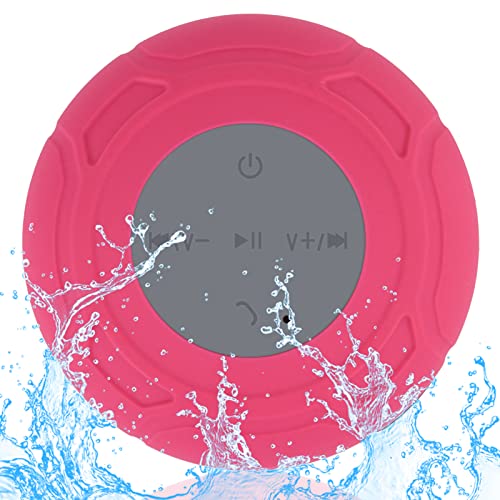 Waterproof Bluetooth Shower Speaker with Suction Cup