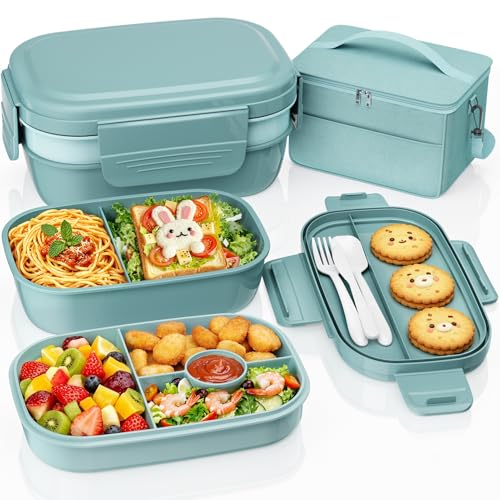 Stackable Leakproof Bento Lunch Box Set