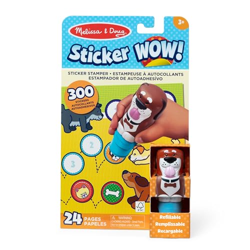 Melissa & Doug Sticker Wow Activity Pad and Stamper