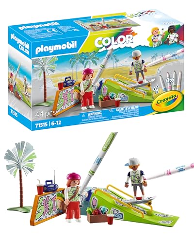 Playmobil Color Skate Park Playset
