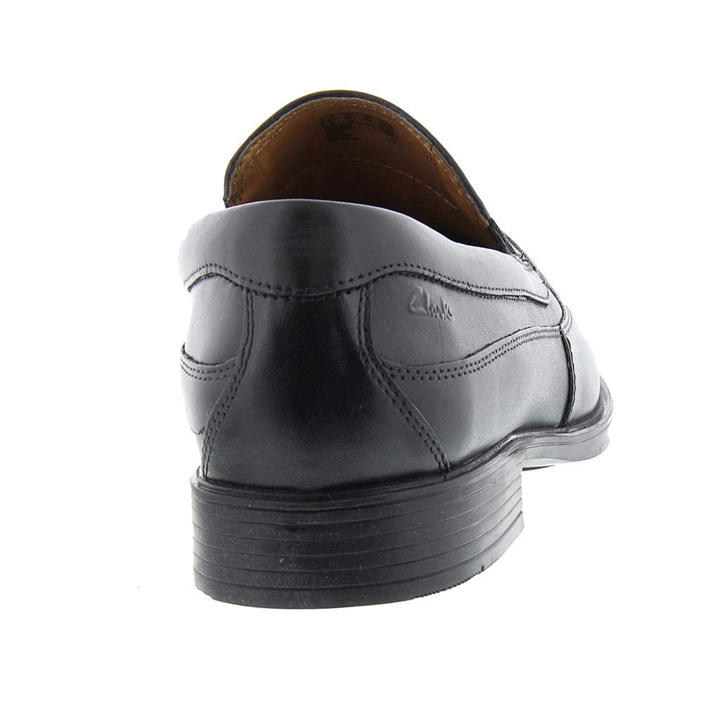 Clarks Men's Tilden Free, Black Leather, 8.5 D - Medium