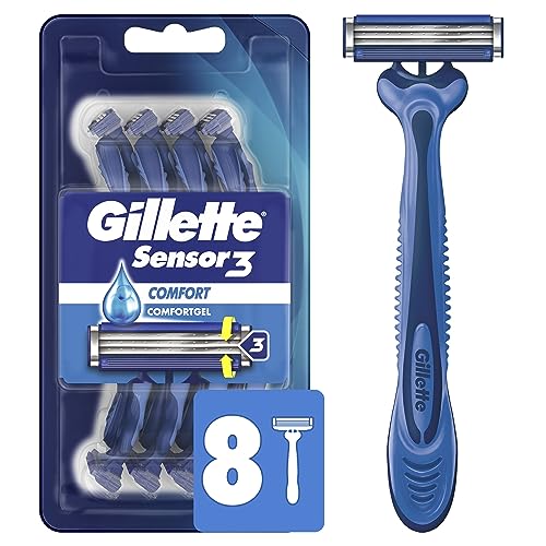 32 Gillette Sensor3 Comfort Disposable Razors