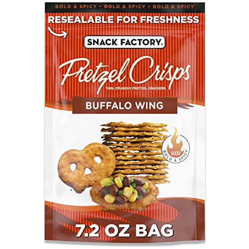 Snack Factory Buffalo Wing Pretzel Crisps 7.2 oz