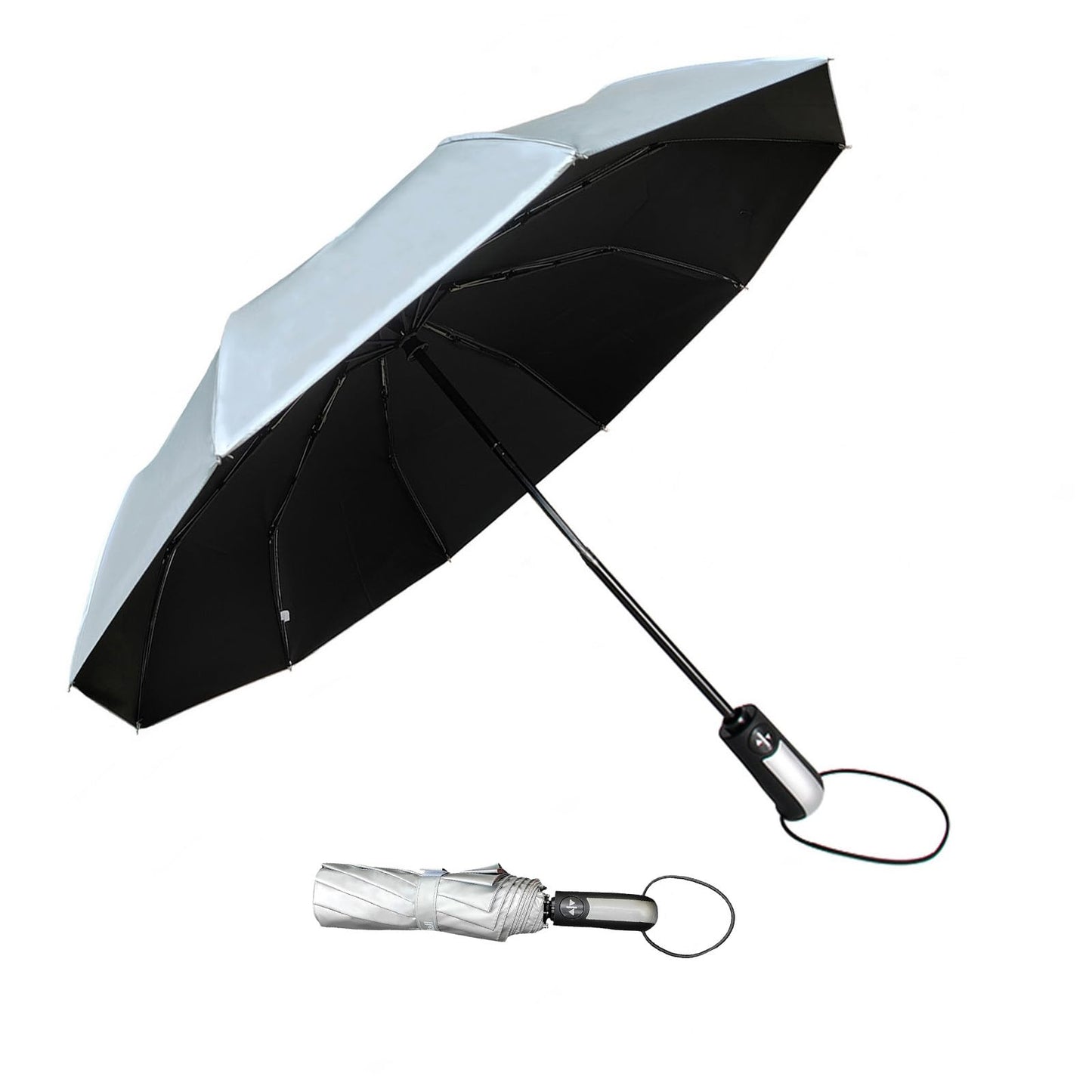 Windproof Travel Umbrella with 56" Canopy
