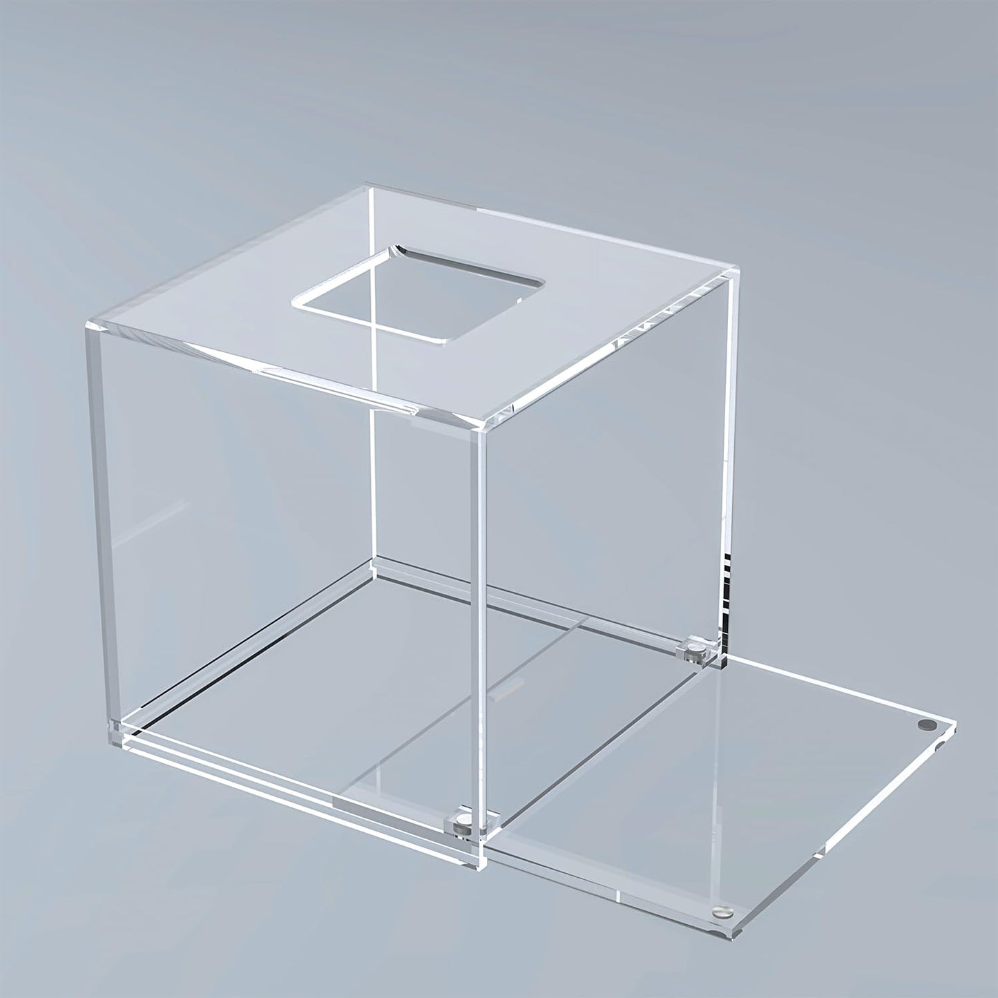 Clear Acrylic Tissue Box Holder for Home