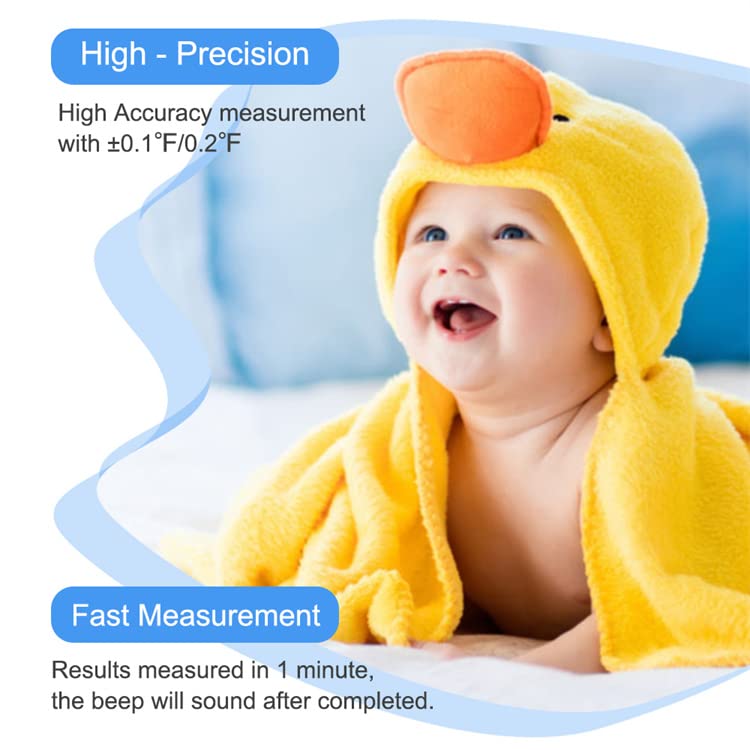 Berrcom Digital Thermometer for Adults and Kids