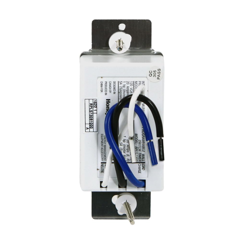 Honeywell Home 7-Day Programmable Light Switch Timer
