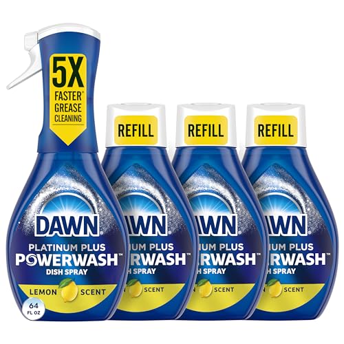 4 Pack Dawn Powerwash Dish Spray Starter Kit Refills