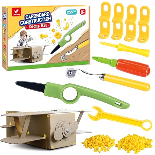 355 Piece Kids Cardboard Cutting Tool Set
