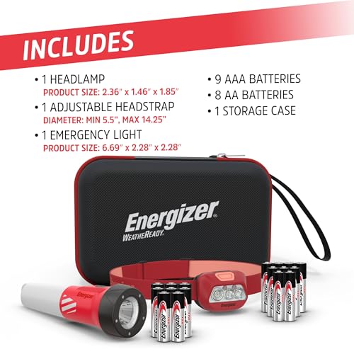 Energizer Power Outage Kit with LED Flashlight