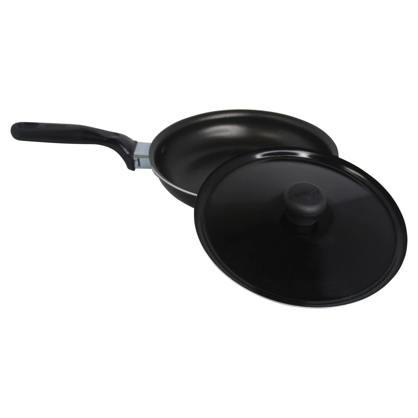 Imusa Casserole with Lid and Handle, STD, Black, Red or Blue (pack of 1)