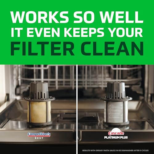 47 Count Cascade Platinum Plus Dishwasher Pods