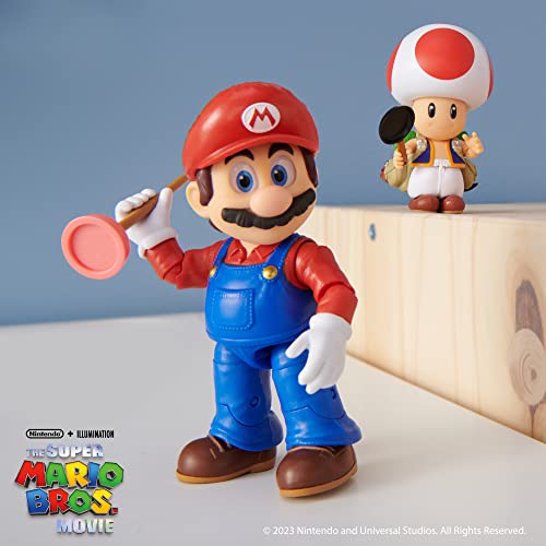 Super Mario Bros. 5" Action Figure with Plunger