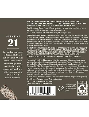 Caldrea Linen Room Spray with Essential Oils