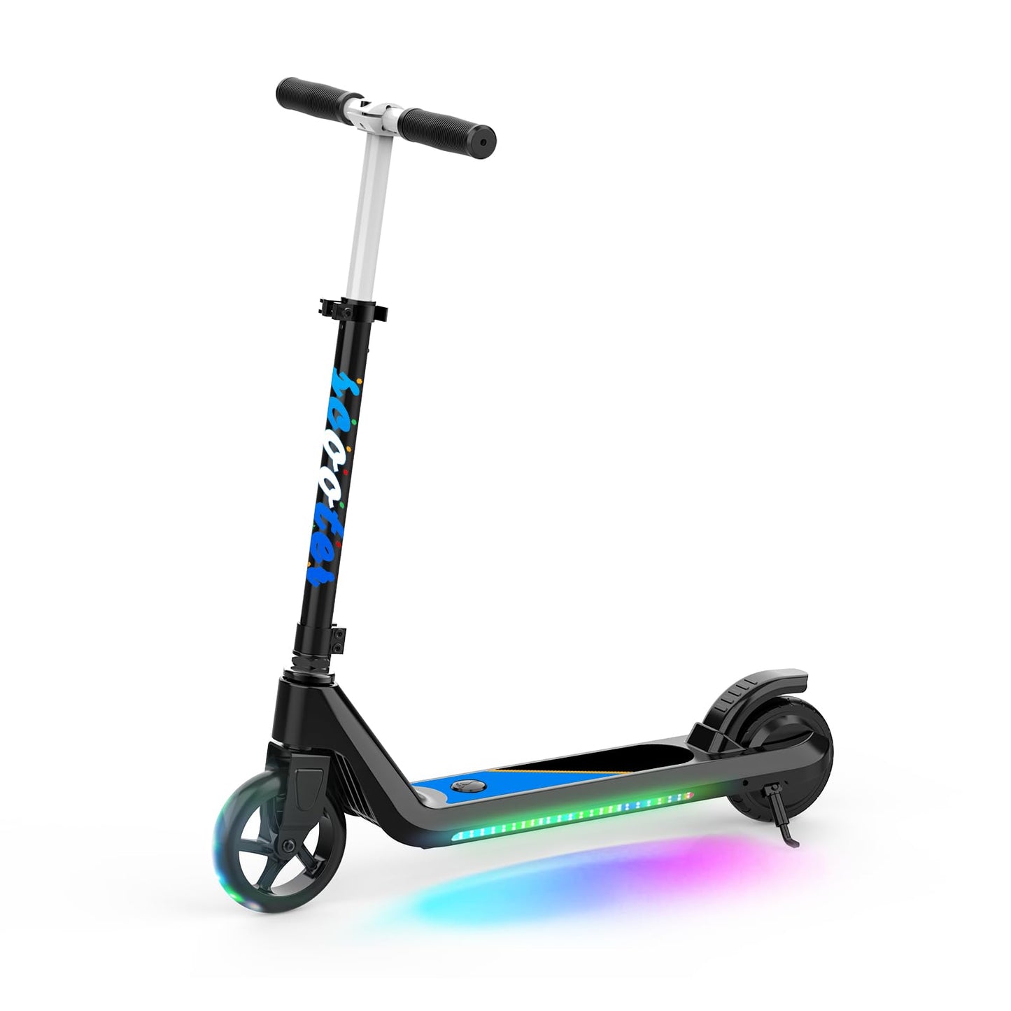 Kids Electric Scooter with Adjustable Speed & Lights