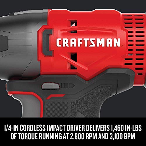 Craftsman Cordless Drill and Impact Driver Combo